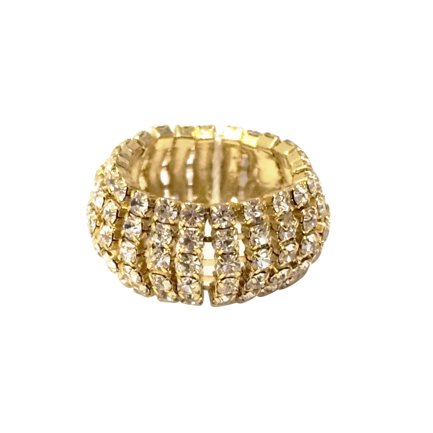 Womens Ladies Fashion Accessories Jewelry Statement Ring In 3 Plating